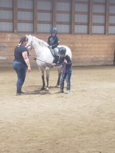 learning to ride horse as part of homeschooling