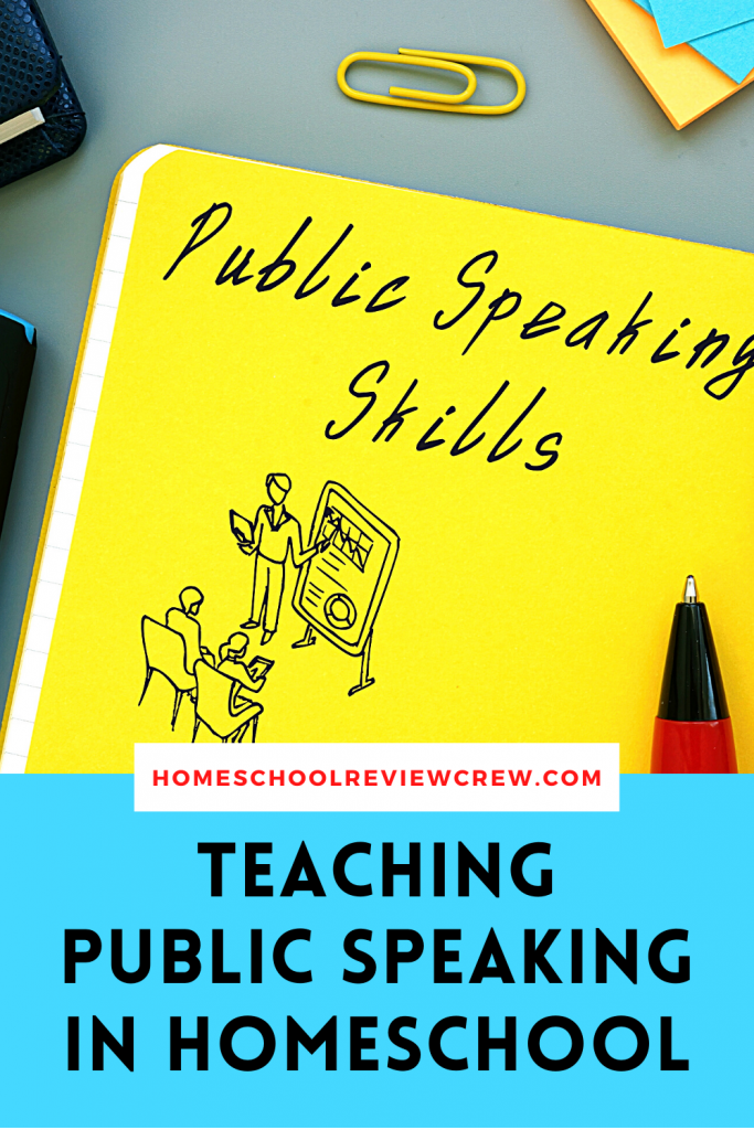 Teaching Public Speaking Skills in Homeschool @ HomeschoolReviewCrew.com